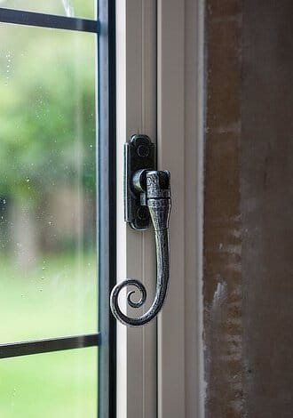 aluminium window ornate handle