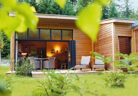 bi fold doors black 540 comp bi-fold doors open black