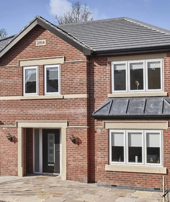 casement window modern house partial 673 comp upvc casement windows in modern house