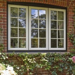 upvc casement windows in country cottage