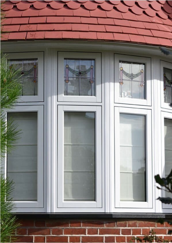 flush fit bay window comp flush fit upvc bay window