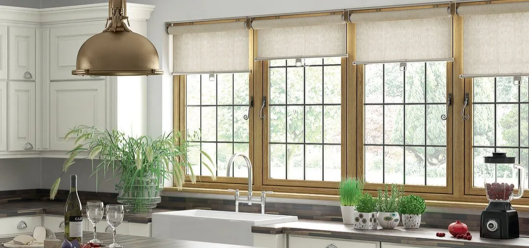 upvc flush fit windows kitchen interior
